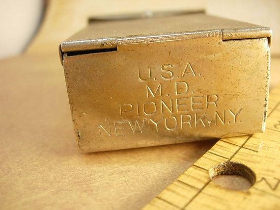 ANtique Medic Box Sterilizer Burner that has saved lives