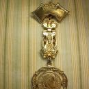 Vintage Coin FOb Brooch Napoleon Victorian two sided coin