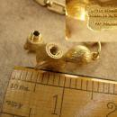 Vintage skunk perfume locket charm bracelet Little stinkers Charles Alton