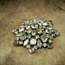 HUGE Vintage Kramer BRooch Signed Rhinestone star statement brooch