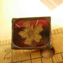 ANtique Mourning brooch Victorian flower token of love