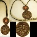 Unusual OOAK GOthic Cherub medieval jeweled choker necklace