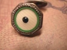 Art Deco enamel Cufflinks