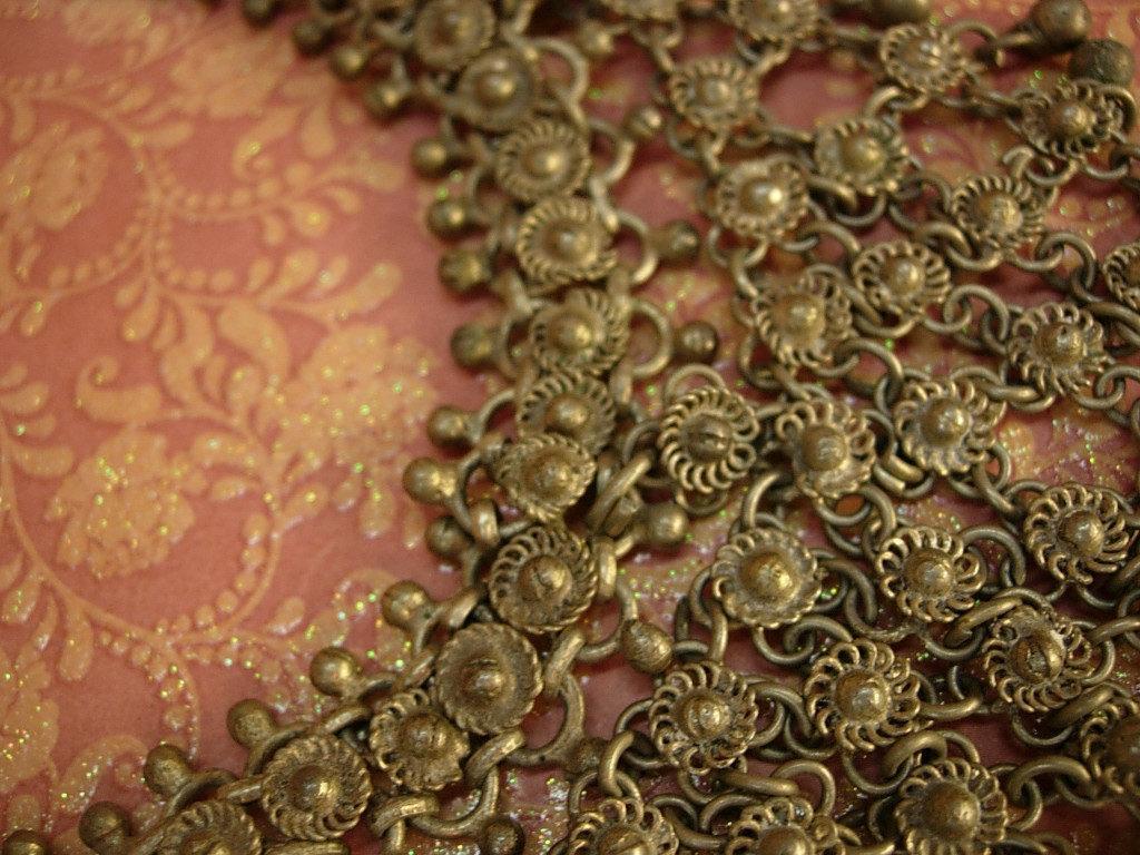 Early Gypsy Vintage Belly Dance Slave bracelet