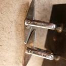 Rare Vintage 950 Silver and GOld Horse Cufflinks hallmarked sterling 950