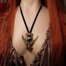 NEoclassical Angel Necklace THE WATCHER Winged goddess