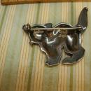 Vintage Napier sterling brooch Halloween cat signed brooch
