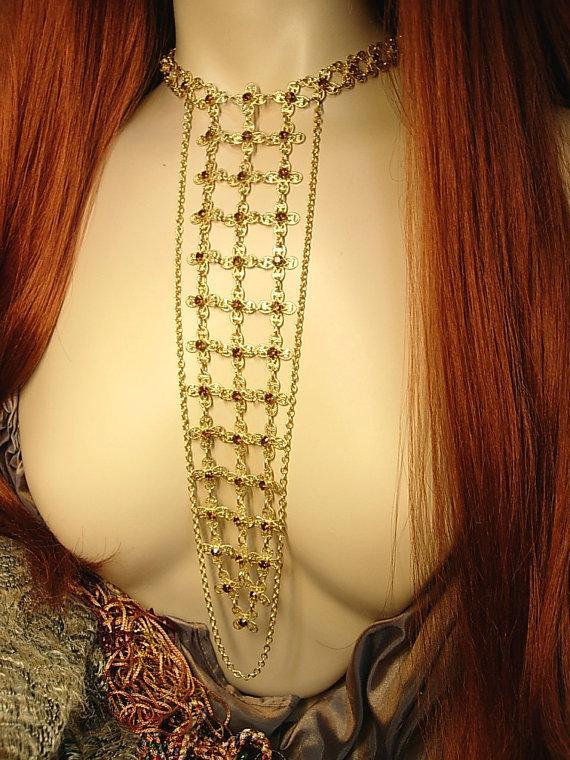 HUGE Renaissance necklace 10