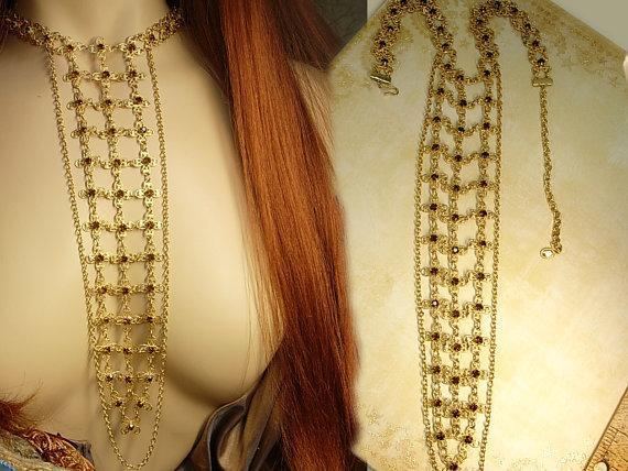 HUGE Renaissance necklace 10
