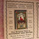 1930s Advertising Needlecase Stott Briquets Needlebook COMPLETE with all original needles