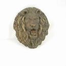 Vintage HUGE IMPRESSIVE Gothic Lion Buckle SIGNED victorian fierce lion