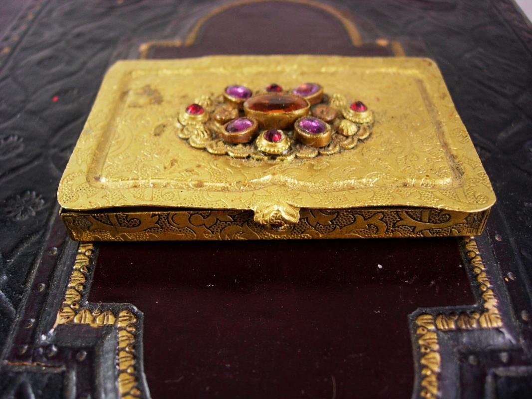 Antique Austro Hungarian Calling card case GRAND TOUR Jewels