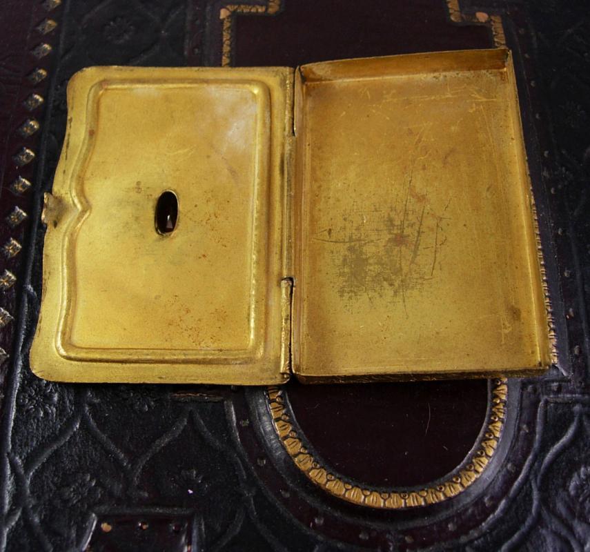 Antique Austro Hungarian Calling card case GRAND TOUR Jewels