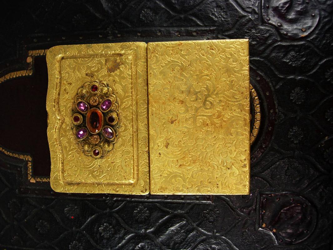 Antique Austro Hungarian Calling card case GRAND TOUR Jewels