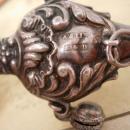 ANtique Sterling Baby Rattle 1901 whistle chatelaine teether English hallmarks