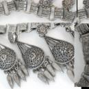 Vintage Victorian Bookchain Mucha Necklace