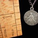 Saint Peregrine Medal necklace Religious protection for cancer and illness