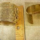 Dragon bracelet Vintage HUGE cuff bangle mythical creatures