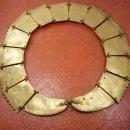 Nepalese Necklace Huge Primitive Egyptian Revival CORAL Goddess wedding Collar Newari Kathmandu, Nepal