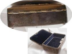 1800's Eoff & Shepherd silver fancy hinged box