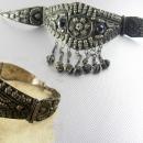 Antique Slave Bracelet with charms & Etruscan work Gypsy Queen 9