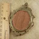 Vintage Marie Antoinette Silk Miniature Frame French Queen