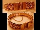 Gorgeous Vintage Layered Art Nouveau hinged bracelet