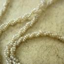1800s GEORGIAN 14KT GOLD 900 Pearl necklace in original box antique Jewelry wedding gift