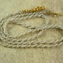 1800s GEORGIAN 14KT GOLD 900 Pearl necklace in original box antique Jewelry wedding gift