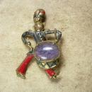 RARE JELLY BELLY ENamel monkey brooch