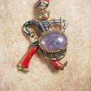 RARE JELLY BELLY ENamel monkey brooch