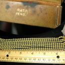 Antique Victorian bracelet with French religious medals fobs WIDE 8 row fancy clasp vintage charm