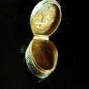 Antique Miniature box Silver CHERUB Italy patch Snuff box Italian renaissance Angels wedding ring holder case