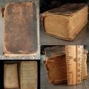 1804 Psalm David Leather MINIATURE book