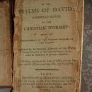 1804 Psalm David Leather MINIATURE book