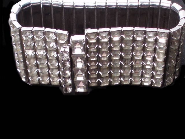HOLLYWOOD Glitz 500 glass Rhinestone Parure