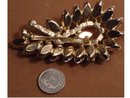 40s Flamboyant JULIANA GLASS Rhinestone BROOCH