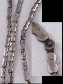 1700's ANTIQUE Clock DRIVE CHAIN TINY LINKS OLD RARE