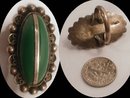 40's HUGE Modernist Mosaic ORNATE RING