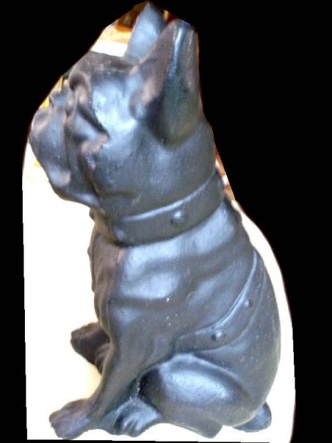 VICTORIAN BULLDOG large heavy DOORSTOP