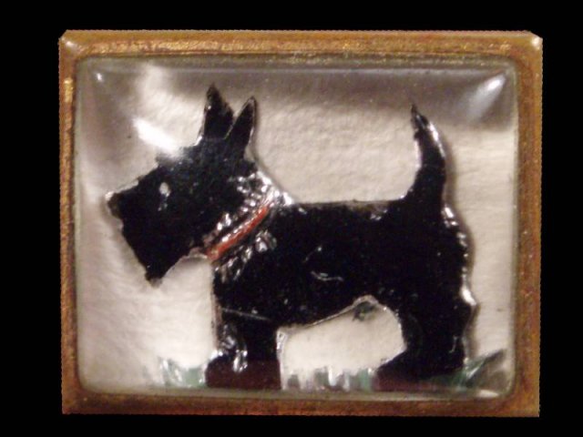 Scottie rock Crystal WESTMINSTER cufflinks