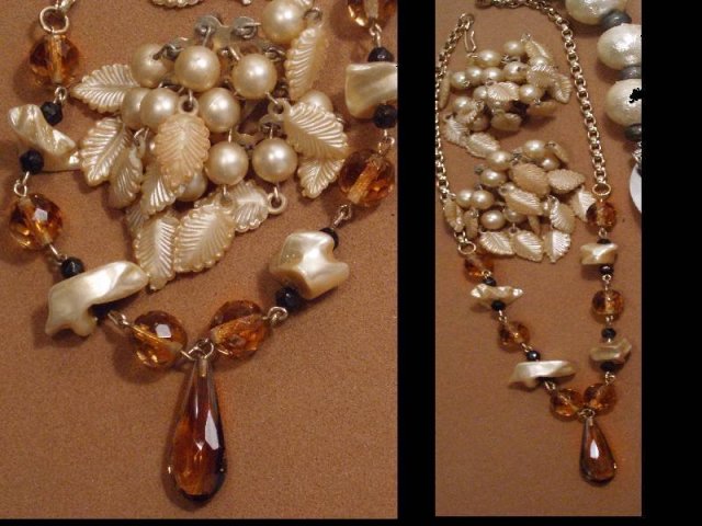 LOT jewelry Scottish Retro parure sterling