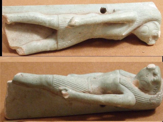 ANCIENT Egypt CLAY Ra SUN GOD B.C. belt
