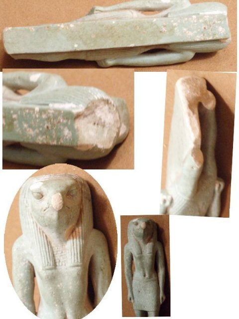 ANCIENT Egypt CLAY Ra SUN GOD B.C. belt