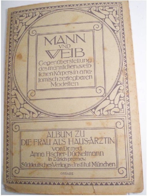 Cissarz ART nude German sex manual Lithograph