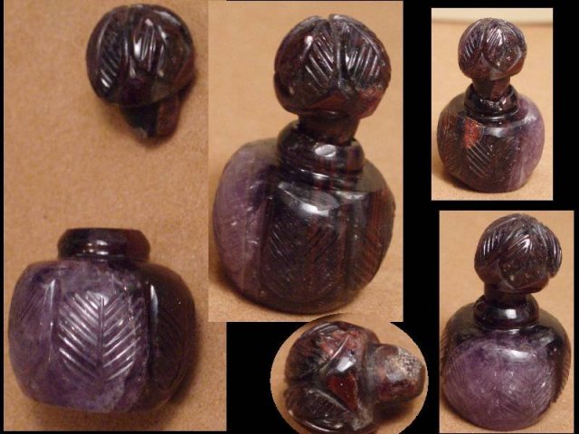 Victorian MINIATURE Siberian Amethyst prefume