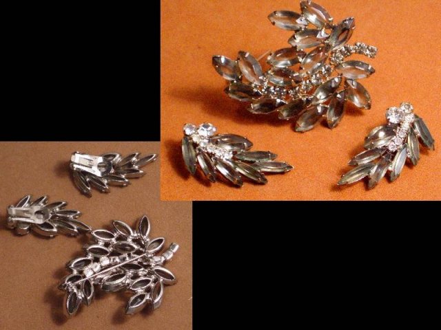 Vintage JULIANA GLAMOROUS demi parure