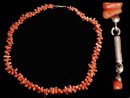 1900's VICTORIAN CORAL CHOKER necklace