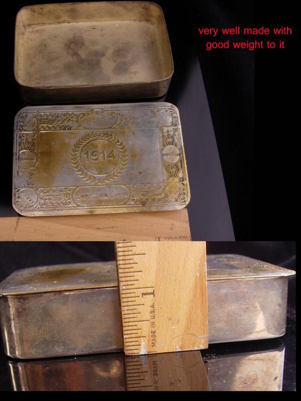 Large Antique silver box / 1914 Christmas box / Vintage French box / belgium / trinket box / cufflinks case / card box cigarette accessory