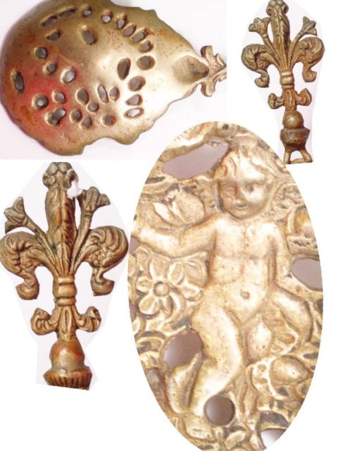 RARE MERMAID SNAKE WOMAN Cherub spoon